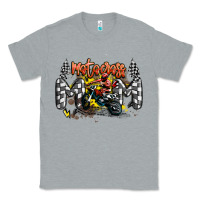Heather Grey motocross mom Classic Tee - MaliasSmallBusiness