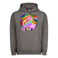 Pigment Tornado Pride unicorn Urban Hoodie - FaDigitalArtStudio