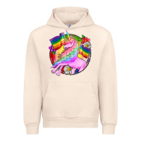 Sandshell Pride unicorn Urban Hoodie - FaDigitalArtStudio