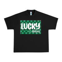 Black lucky vibes Urban Heavy Tee - MaliasSmallBusiness