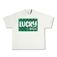 Pistachio lucky vibes Urban Heavy Tee - MaliasSmallBusiness