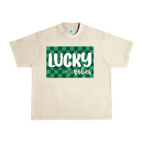 Sandshell lucky vibes Urban Heavy Tee - MaliasSmallBusiness