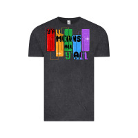 Vintage Black y'all means all y'all Vintage Tee - MaliasSmallBusiness