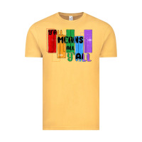 Vintage Mustard y'all means all y'all Vintage Tee - MaliasSmallBusiness