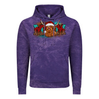 Cloud Purple christmas mom highland cow Vintage Hoodie - BarkalooDesign