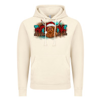 Vintage Artic christmas mom highland cow Vintage Hoodie - BarkalooDesign