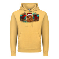 Vintage Mustard christmas mom highland cow Vintage Hoodie - BarkalooDesign