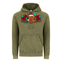 Vintage Olive christmas mom highland cow Vintage Hoodie - BarkalooDesign