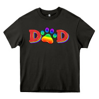 Asphalt lgbtq dad and paw Heavy Core Tee - HRA Design Shop