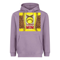 Lavender softball with leopard tumbler tbs Heavyweight Hoodie - TumblerDesignByShophia