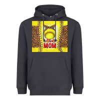 Smoke softball with leopard tumbler tbs Heavyweight Hoodie - TumblerDesignByShophia