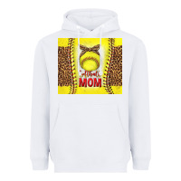 White softball with leopard tumbler tbs Heavyweight Hoodie - TumblerDesignByShophia