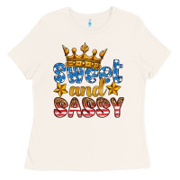 Bone usa sweet and sassy Ladies Tee - HRA Design Shop