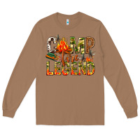 Toasted Coconut camp fire legend Long Sleeve Tee - NancyCooperArtShop