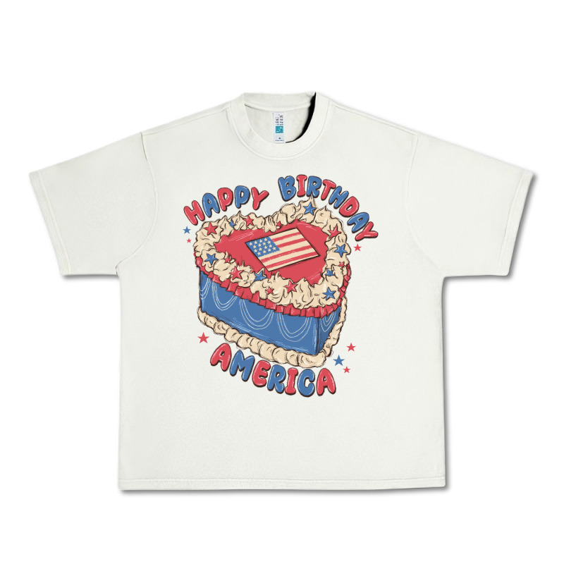 Happy Birthday America Urban Heavy Tee by MaliasSmallBusiness | Teevron