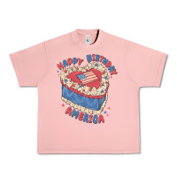 Salmon happy birthday america Urban Heavy Tee - MaliasSmallBusiness