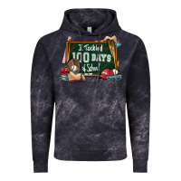 Cloud Black I tacked 100 days school Baseball Vintage Hoodie - NancyCooperArtShop