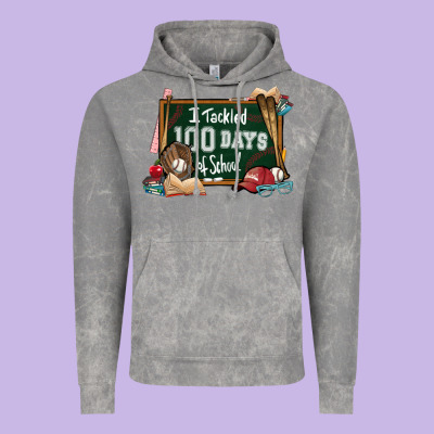 I Tacked 100 Days School Baseball Vintage Hoodie Designed By Nancycooperartshop