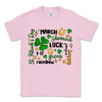 Bubblegum Pink st. patricks day doodle Classic Tee - MaliasSmallBusiness