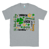 Heather Grey st. patricks day doodle Classic Tee - MaliasSmallBusiness