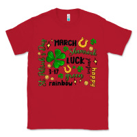 Red st. patricks day doodle Classic Tee - MaliasSmallBusiness