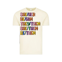 Vintage Arctic lgbtq pronouns Vintage Tee - MaliasSmallBusiness