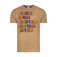 Vintage Camel lgbtq pronouns Vintage Tee - MaliasSmallBusiness