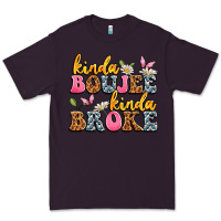 Plum kinda boujee kinda broke Premium Tee - JahusDesignShop