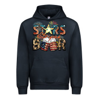 Navy Stars stripes beer Urban Hoodie - FaDigitalArtStudio