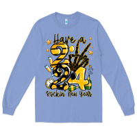Colony Blue have rockin' new year 2024 Long Sleeve Tee - MaliasSmallBusiness