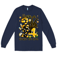 Navy have rockin' new year 2024 Long Sleeve Tee - MaliasSmallBusiness