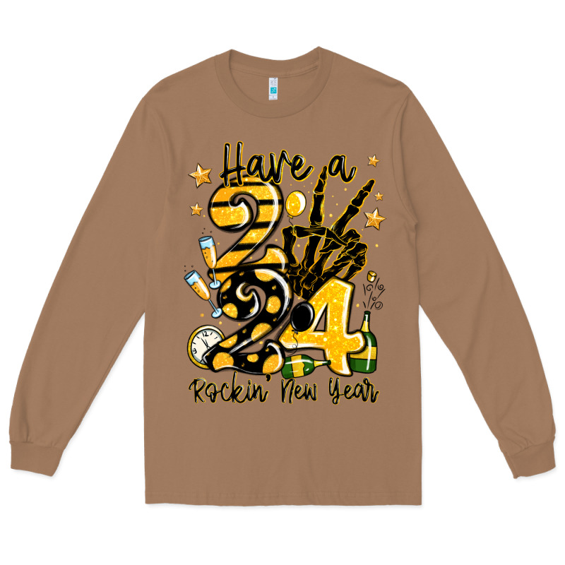 Have Rockin' New Year 2024 Long Sleeve Tee by MaliasSmallBusiness | Teevron