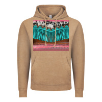 Vintage Coffee western fringe cowhide leopard Vintage Hoodie - BarkalooDesign
