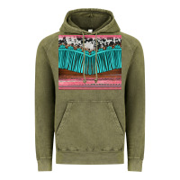 Vintage Olive western fringe cowhide leopard Vintage Hoodie - BarkalooDesign