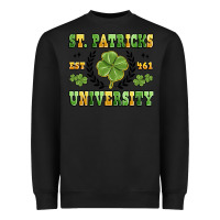 Black st. patricks university Heavyweight Sweatshirt - MaliasSmallBusiness