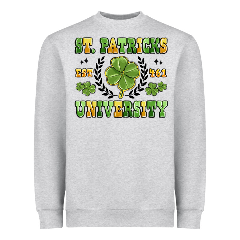 St. Patricks University Heavyweight Sweatshirt by MaliasSmallBusiness | Teevron