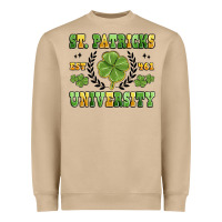 Mushroom st. patricks university Heavyweight Sweatshirt - MaliasSmallBusiness