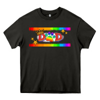 Asphalt lgbtq dad  libbey glass Heavy Core Tee - HRA Design Shop