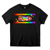 Black lgbtq dad  libbey glass Heavy Core Tee - HRA Design Shop