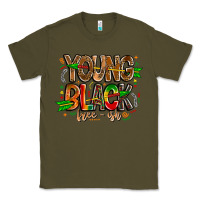 Army Green young black free ish Classic Tee - CowhideDigitalArt