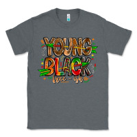 Charcoal Heather young black free ish Classic Tee - CowhideDigitalArt