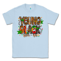 Dusty Blue young black free ish Classic Tee - CowhideDigitalArt