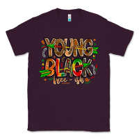 Plum young black free ish Classic Tee - CowhideDigitalArt