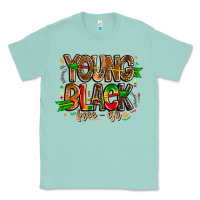Seafoam young black free ish Classic Tee - CowhideDigitalArt