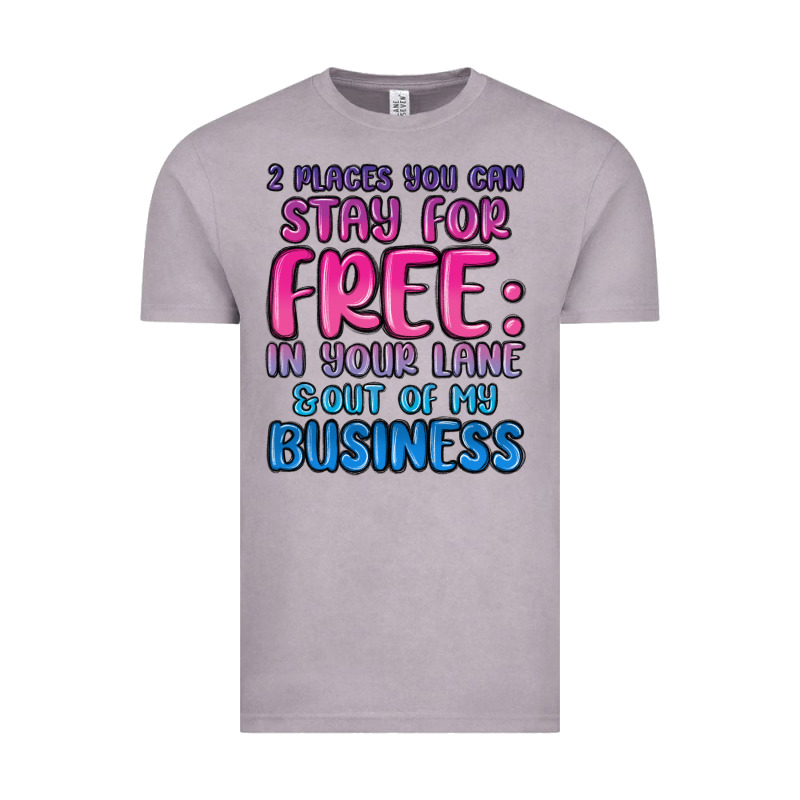 2 Places You Can Stay For Free In Your Lane And Ou Vintage Tee by MaliasSmallBusiness | Teevron