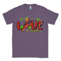 Lavender mardi gras love crawfish Classic Tee - MaliasSmallBusiness