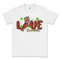 White mardi gras love crawfish Classic Tee - MaliasSmallBusiness