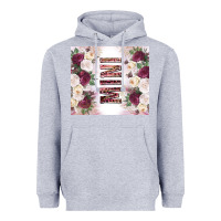 Heather Grey mother’s day mini flowers tumbler tbs Heavyweight Hoodie - TumblerDesignByShophia