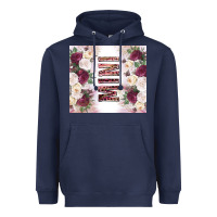 Navy mother’s day mini flowers tumbler tbs Heavyweight Hoodie - TumblerDesignByShophia