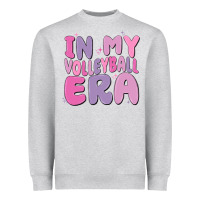 Heather Grey in my volleyball era Heavyweight Sweatshirt - MaliasSmallBusiness